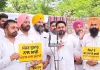 1984 के सिख विरोधी दंगों के दोषी सज्जन कुमार को श्रद्धांजलि देने वाले भाजपा नेताओं के खिलाफ आम आदमी पार्टी ने पूरे पंजाब में किया विरोध प्रदर्शन
