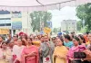 अकाली दल के कार्यालय में बुजुर्ग दलित महिला के साथ मारपीट के खिलाफ आप महिला विंग ने समराला में किया जोरदार विरोध प्रदर्शन