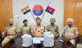 नाबालिग सहित दो साथी गिरफ्तार, 5 किलोग्राम और हेरोइन बरामद