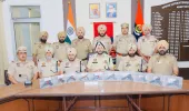 सीमा पार हथियार तस्करी नेटवर्क से जुड़े चार आरोपी 10 आधुनिक पिस्तौलों सहित काबू