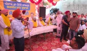 ओ.एस.डी. सुखवीर सिंह ने गांव घनौर कलां में की 'लोक मिलनी