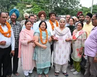 विधायक ज़िम्पा ने वार्ड नंबर 11 में 39 लाख रुपए की लागत से सड़क निर्माण कार्य करवाया शुरू