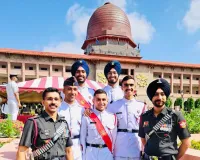 महाराजा रणजीत सिंह आर्म्ड फोर्सेज प्रिपरेटरी इंस्टीट्यूट के पांच कैडेट एनडीए से पास-आउट