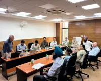  बर्मिंघम सिटी यूनिवर्सिटी के वैज्ञानिकों के प्रतिनिधिमंडल द्वारा पंजाब राज्य किसान एवं खेत मजदूर आयोग का दौरा