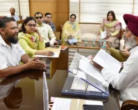  वित्त मंत्री हरपाल सिंह चीमा द्वारा अधिकारियों को सभी जायज़ माँगों पर तुरंत कार्रवाई के निर्देश