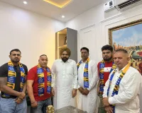 अंतरराष्ट्रीय कबड्डी स्टार आप में हुए शामिल, पार्टी की जन हितैषी नीतियों में जताया भरोसा