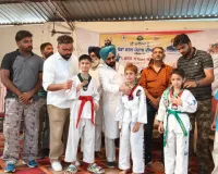 नंदीश बंसल ने ‘खेडां वतन पंजाब दियां 2026’ में ताइक्वांडो में जीता स्वर्ण पदक