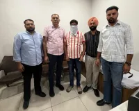 विजिलेंस ब्यूरो द्वारा 30,000 रुपये रिश्वत लेता पटवारी रंगे हाथों काबू