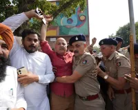 सीजेपी के समर्थन में चंडीगढ़ में युवाओं के प्रदर्शन में शामिल हुई आप, सीईसी ज्ञानेश कुमार के इस्तीफे की मांग