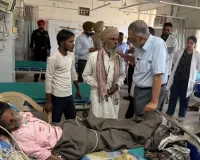  कैबिनेट मंत्री बरिंदर कुमार गोयल और डॉ. बलबीर सिंह ने राजिंदरा अस्पताल में जाना हादसे में घायल काहाल-चाल