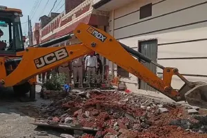 पंजाब में नशा तस्कर पर बड़ा एक्शन ! खन्ना में चला  बुलडोजर 
