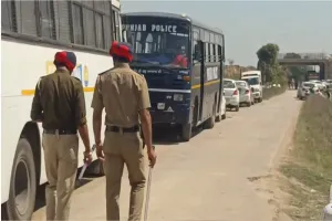 केंद्र के साथ किसानों की मीटिंग के दौरान शंभू-खनौरी बॉर्डर पर बढ़ाई गई पुलिस फोर्स ! 