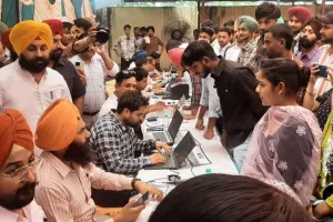 नंगल रोज़गार मेले में 516 उम्मीदवारों को मिली नौकरी: हरजोत बैंस