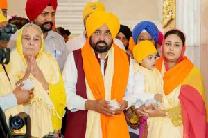 मुख्यमंत्री भगवंत सिंह मान ने तख्त श्री पटना साहिब में माथा टेका