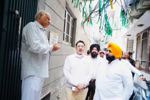 हरजोत सिंह बैंस ने रात 1 बजे अमृतसर में सफाई अभियान की अगुवाई की