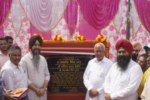 मान सरकार सिंचाई के लिए टेलों तक 100 प्रतिशत नहरी पानी पहुंचाएगी: बरिंदर कुमार गोयल