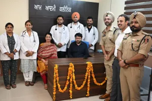 कैबिनेट मंत्री डॉ. रवजोत सिंह ने करवाई केंद्रीय जेल में आम आदमी क्लीनिक की शुरुआत