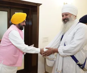 धर्म युद्ध मोर्चे के प्रतिनिधिमंडल ने मुख्यमंत्री भगवंत सिंह मान से की मुलाकात