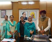 वित्त मंत्री हरपाल सिंह चीमा द्वारा 47 कर्मचारी यूनियनों के साथ बैठकें