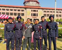 महाराजा रणजीत सिंह प्रिपरेटरी इंस्टीट्यूट के छह कैडेटों ने एन.डी.ए. से स्नातक की पढ़ाई सफलतापूर्वक पूरी की