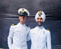 महाराजा रणजीत सिंह प्रैपरेटरी इंस्टीट्यूट के कैडेट पारसदीप और युवराज बने भारतीय नौसेना में अधिकारी