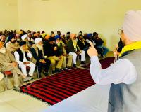 धूरी हलके में चेयरमैन दलवीर सिंह ढिल्लों का तूफ़ानी चुनावी दौरा