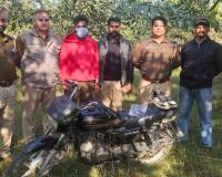 गुरदासपुर ग्रेनेड हमले के संबंध में एक और गिरफ्तार; एक पिस्तौल और अपराध के दौरान इस्तेमाल की गई मोटरसाइकिल बरामद