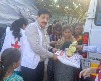 बाढ़ प्रभावित परिवारों के लिए रेड क्रॉस की राहत पहल