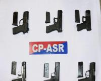 अमृतसर में, सीमा पार से चल रहे हथियार तस्करी मॉड्यूल का पर्दाफ़ाश; एक नाबालिग सहित 6 व्यक्ति छह पिस्तौलों के साथ गिरफ्तार