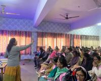 'पोषण भी, पढ़ाई भी' अभियान के तहत आंगनवाड़ी वर्करों का करवाया प्रशिक्षण