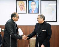 कैबिनेट मंत्री संजीव अरोड़ा ने पंजाब राज्य बिजली नियामक आयोग के नव-नियुक्त सदस्य को शपथ दिलाई