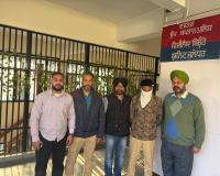 विजीलैंस ब्यूरो ने नायब कोर्ट को 8000 रुपए रिश्वत लेते रंगे हाथों किया काबू