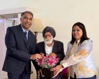  डीजीपी पंजाब द्वारा 1951 बैंच के आईपीएस अधिकारी जगजीत सिंह बावा को उनके 100वें जन्मदिन पर शुभकामनाएं