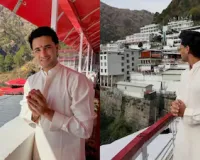 टी-20 वर्ल्ड कप की ऐतिहासिक जीत के बाद माता वैष्णो देवी के दरबार पहुंचे अभिषेक शर्मा, तस्वीरें कीं शेयर