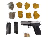 नशीले पदार्थ और अवैध हथियार तस्करी रैकेट से जुड़े तीन व्यक्ति गिरफ्तार; 6.5 किलोग्राम हेरोइन, पिस्तौल और 1 लाख रुपये की ड्रग मनी बरामद