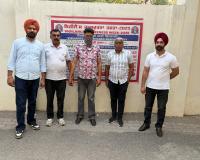 विजिलेंस ब्यूरो द्वारा 15,000 रुपये रिश्वत लेते पटवारी को रंगे हाथों काबू किया गया