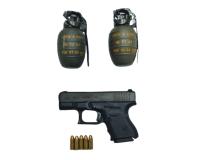 पाकिस्तान इंटेलिजेंस ऑपरेटिव्ज़ द्वारा चलाए जा रहे आईएसआई समर्थित आतंकवादी मॉड्यूल का पर्दाफाश,  दो हैंड ग्रेनेड, एक ग्लॉक पिस्तौल सहित तीन गिरफ्तार