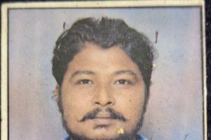 ट्रैक्टर ट्राले के साथ टक्कर में मोटरसाइकिल सवार एक व्यक्ति की दर्दनाक मृत्यु