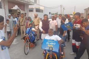 नशे के खिलाफ ज़मीनी जंग: ज़िले के 21 गांवों में निकाली गई नशा मुक्ति यात्राएं