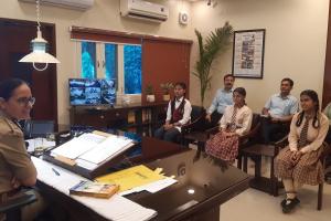 एक दिन डी.सी./सी.पी.के संग '; पंजाब सरकार की सरकारी स्कूल के विद्यार्थियों के सपनों को उड़ान