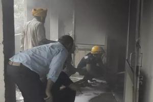 जालंधर: बाबा इंटरनेशनल स्पोर्ट्स फैक्टरी में लगी भीषण आग, हुए धमाके