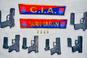 पाक-समर्थित हथियार तस्करी मॉड्यूल का पर्दाफाश; छह आधुनिक पिस्तौलों सहित दो गिरफ़्तार