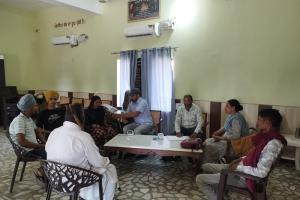 ग्राम कमाल वाला  में हाइपरटेंशन जांच शिविर का आयोजन