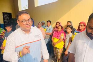 पंजाब राज्य खाद्य आयोग के सदस्य विजय दत्त ने राशन डिपोओं का किया औचक निरीक्षण