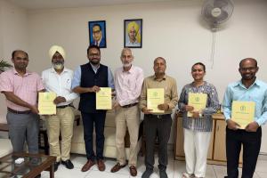 पंजाब राज्य किसान और कृषि श्रमिक आयोग द्वारा पंजाब के जल संसाधनों की उपलब्धता और पानी से सम्बन्धित अध्ययन रिपोर्ट पंजाब विधान सभा की कमेटी को सौंपी