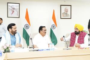 मुख्यमंत्री द्वारा पंजाब को सिंधु नदी के जल में से न्यायोचित हिस्सा देने की मांग