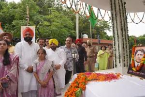 अमृतसर में शहीद मदन लाल ढींगरा को  मंत्री लालजीत सिंह भुल्लर  ने दी श्रद्धांजलि 