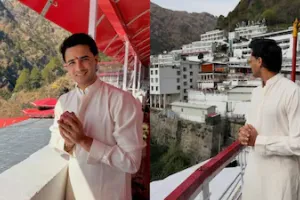 टी-20 वर्ल्ड कप की ऐतिहासिक जीत के बाद माता वैष्णो देवी के दरबार पहुंचे अभिषेक शर्मा, तस्वीरें कीं शेयर