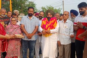 डिप्टी स्पीकर जय कृष्ण सिंह रौड़ी द्वारा गांव मोरांवाली में सड़क का उद्घाटन, विकास कार्यों को मिली नई रफ्तार