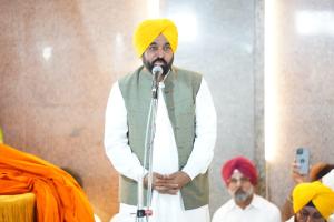 पंजाब के मुख्यमंत्री भगवंत सिंह मान ने गुरुद्वारा जोतीसर साहिब में माथा टेका, बेअदबी के खिलाफ सख्त कानून बनाने का बल बख्शने के लिए ईश्वर का शुक्रिया अदा किया